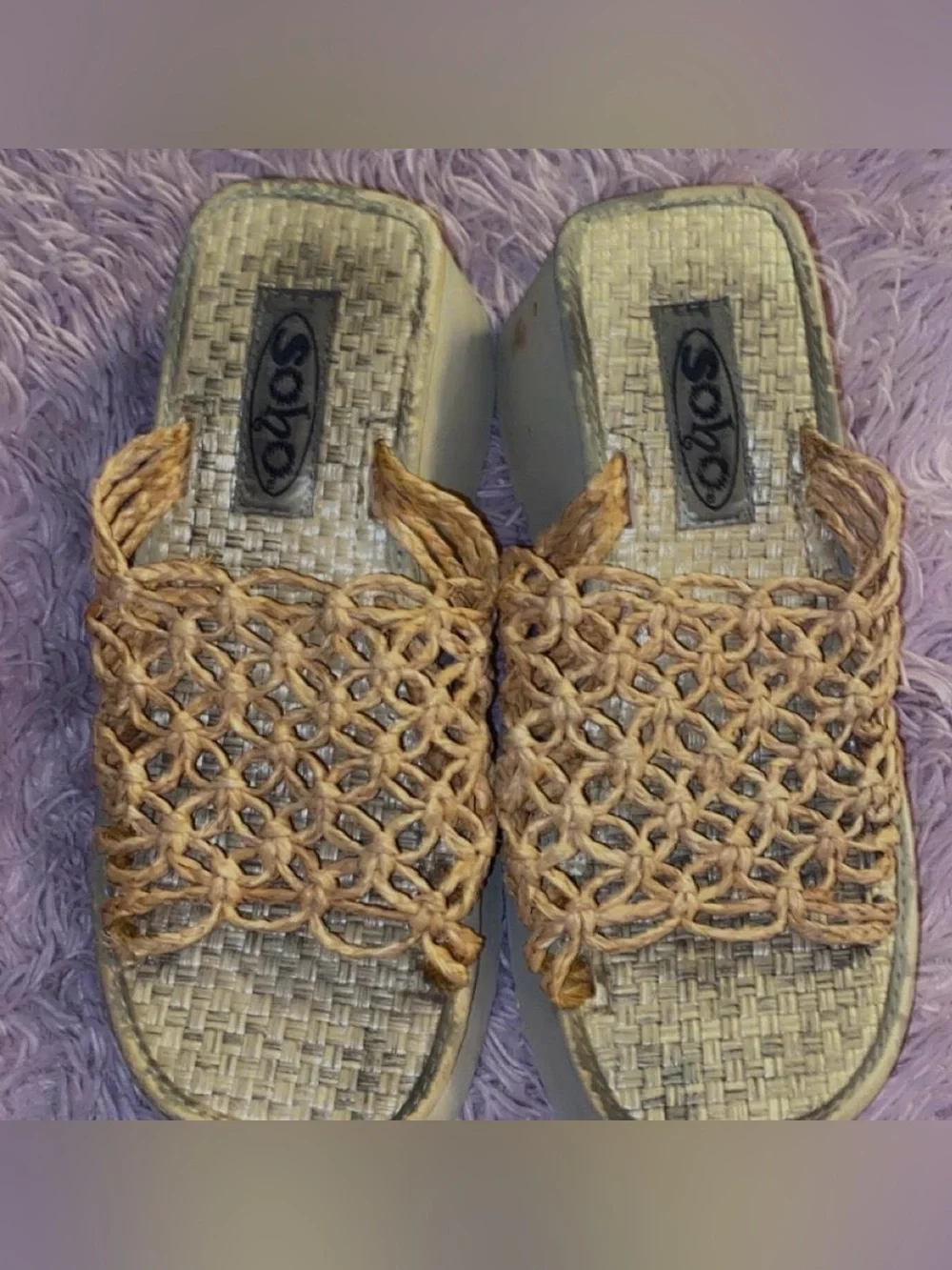 Sole Society braided woven